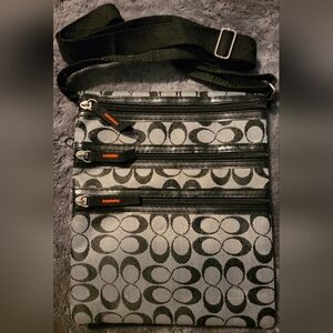 Stylish Black and Gray Men's Bag